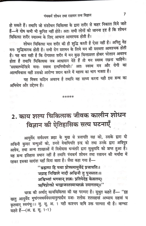 Panchakarma Shodhan Tatha Rasayan Tantra Vigyan